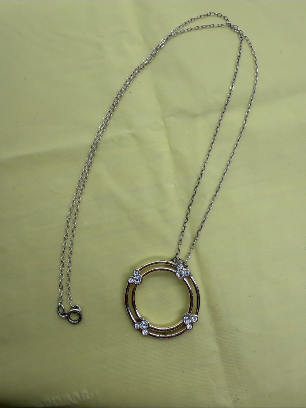 Disney Silver Necklace .925